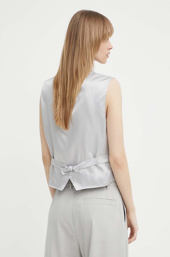 Oblečení Vesta s příměsí vlny Day Birger et Mikkelsen Rudy - Classic Wool Blend DAY65243157 šedá