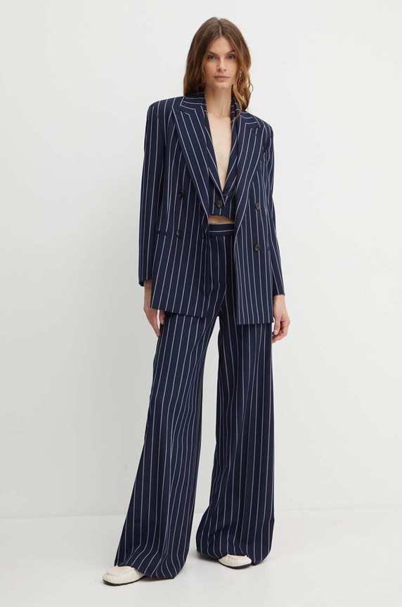 Prsluk MAX&Co. 2416151022200 mornarsko plava SS24