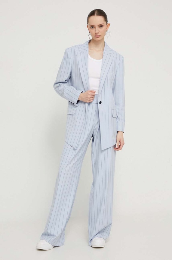HUGO marynarka 50510441 niebieski SS24