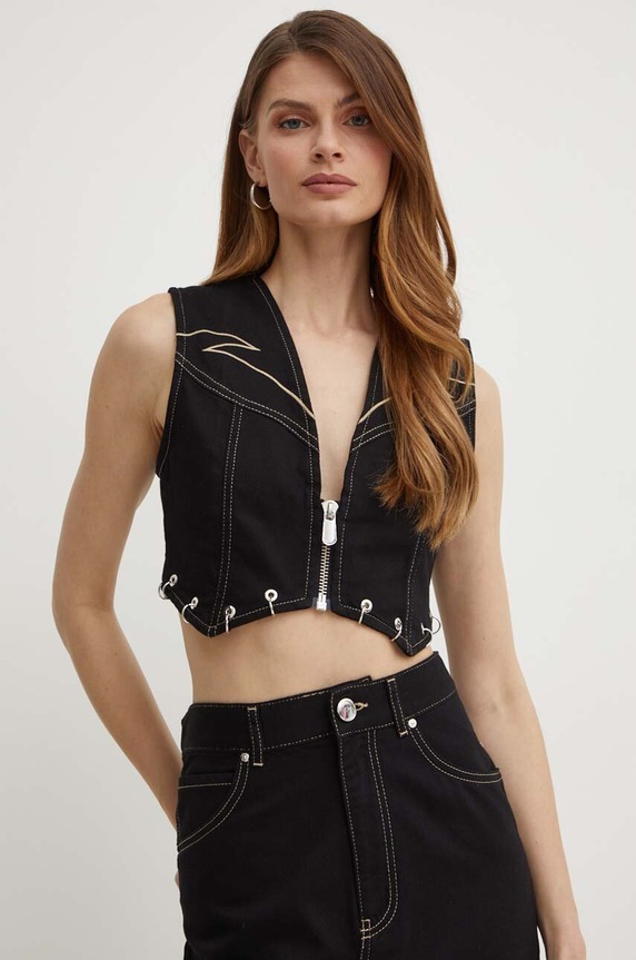 Pinko farmer mellény fekete 103625.A1VD