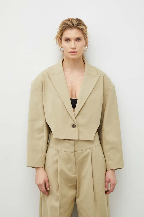 Sako 2NDDAY 2ND Morgan - Modern Suiting 2242115166 béžová SS24