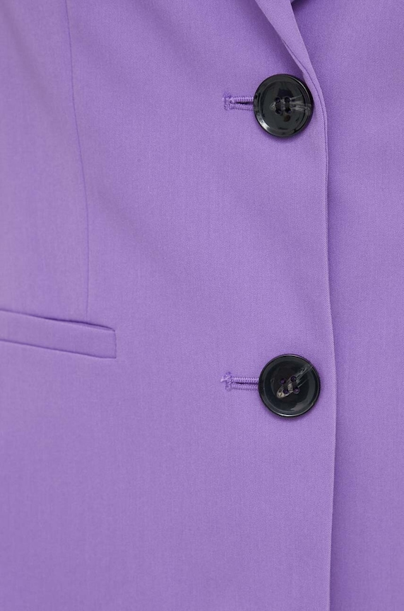 Σακάκι Sisley 2KVXLW01Q μωβ