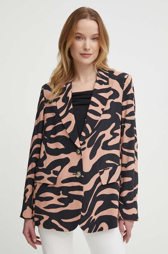 Sisley marynarka tkanina multicolor 2VJDLW024