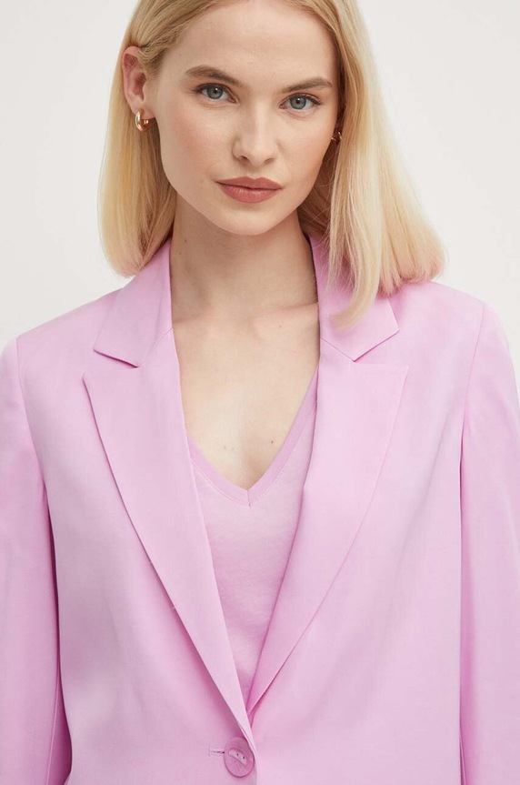 Sisley marynarka różowy 29NMLW023