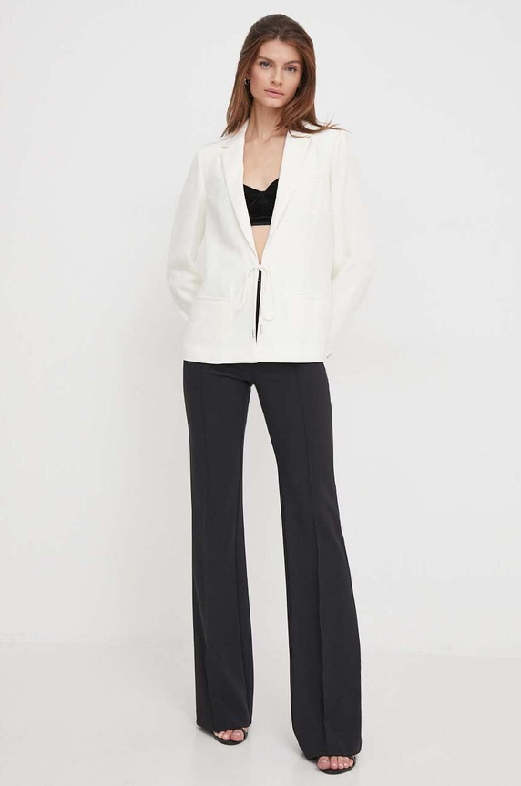 Σακάκι Calvin Klein K20K206650 μπεζ SS24