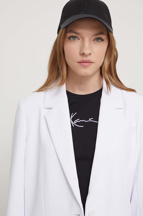 Сако Abercrombie & Fitch бял KI144.4037.100