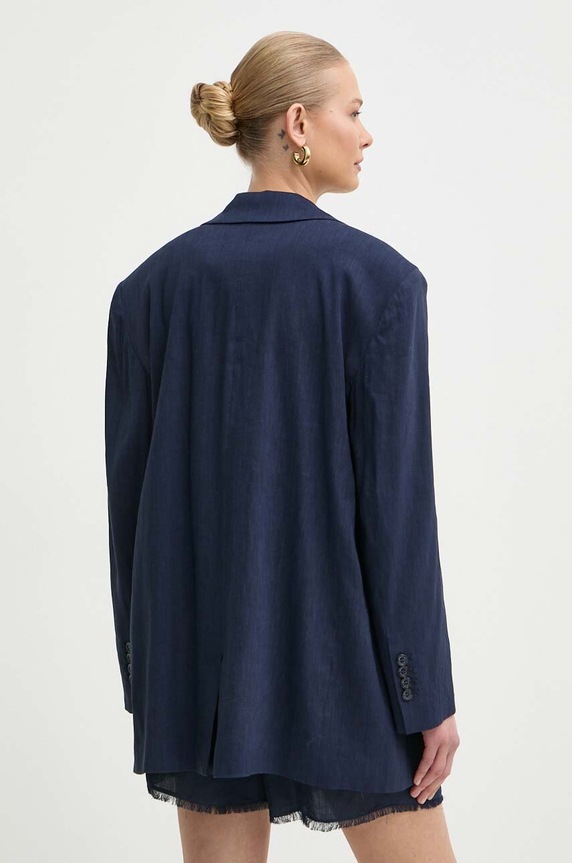 Îmbrăcăminte Marella sacou de in 2413041035200 bleumarin