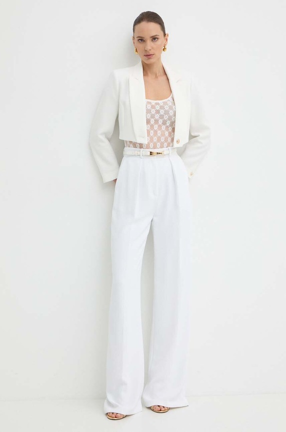Σακάκι Morgan VESPA.F VESPA.F VESPA.F.OFF.WHITE λευκό SS26
