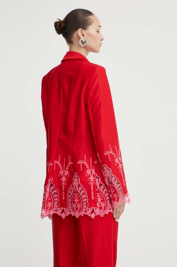 Odzież Never Fully Dressed marynarka NFDOU303.Red czerwony