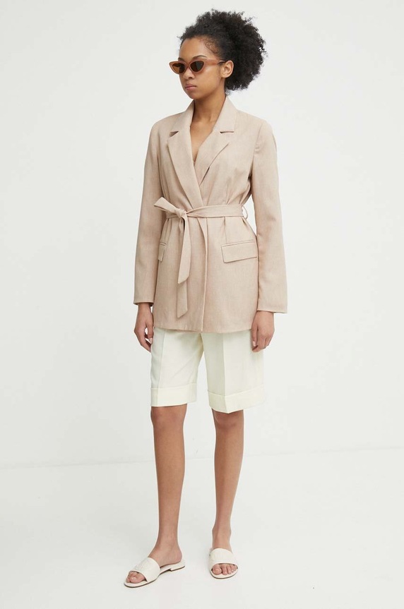 Artigli marynarka AB38255.CAMMELLO beżowy SS24