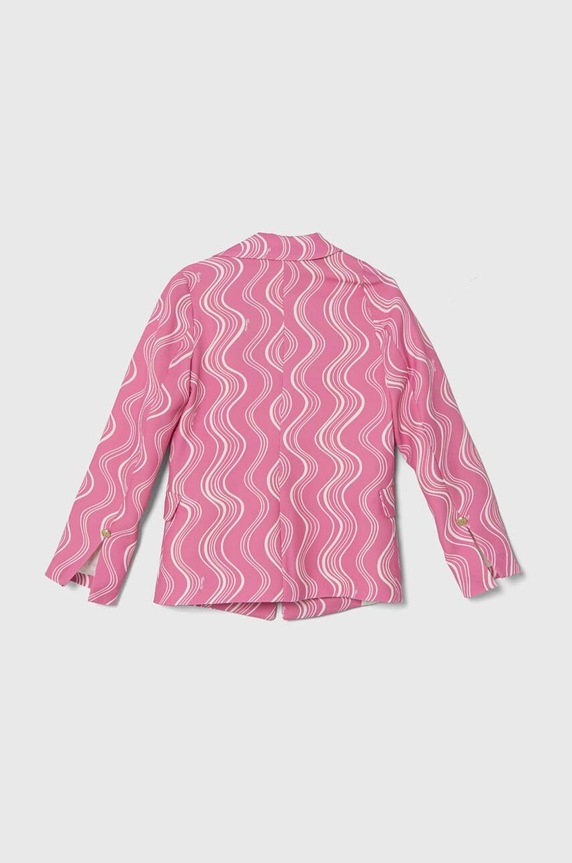 Dětské sako Pinko Up S4PIJGJK050 růžová SS24