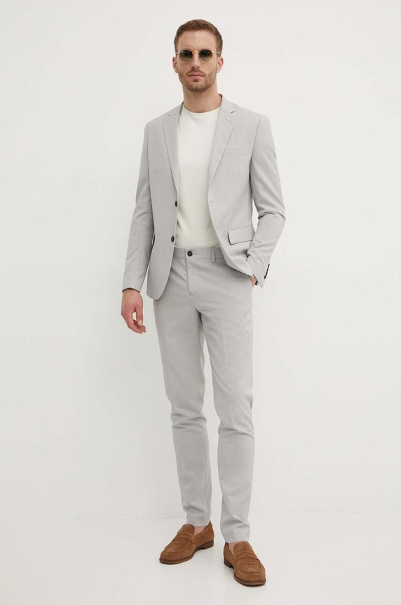 Lindbergh garnitur tkanina szary 30.61040.LTGREYMIX