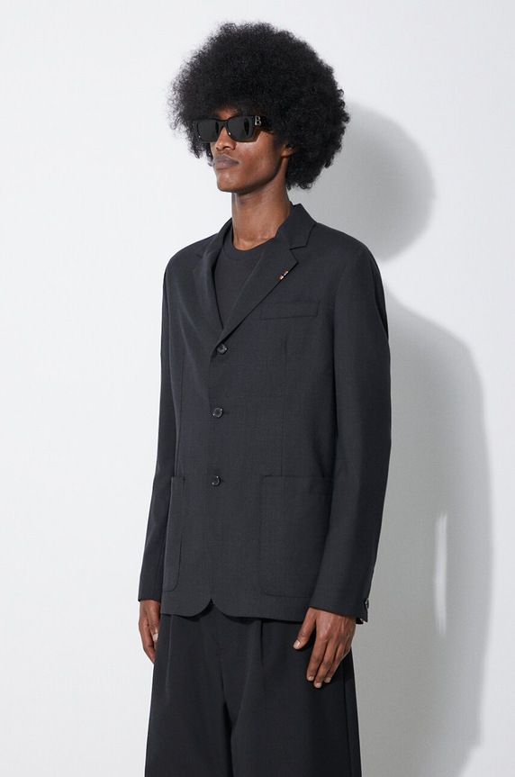 Vlnené sako Paul Smith čierna M1R.2151.K00001