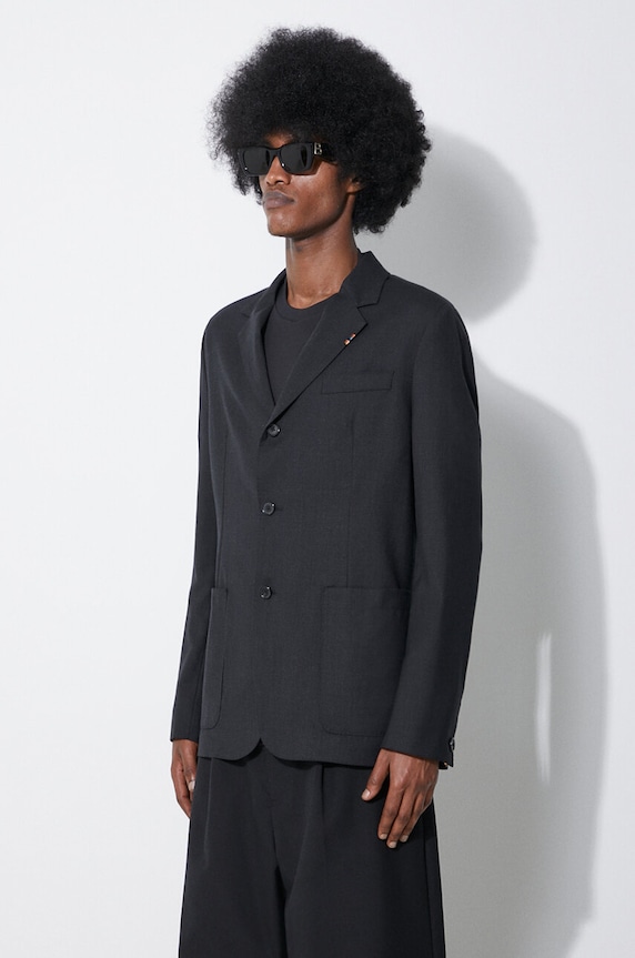 Vlnené sako Paul Smith čierna M1R.2151.K00001
