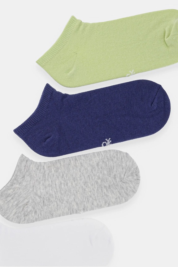 United Colors of Benetton skarpetki dziecięce 4-pack 6GRD07024.G.Seasonal zielony SS25