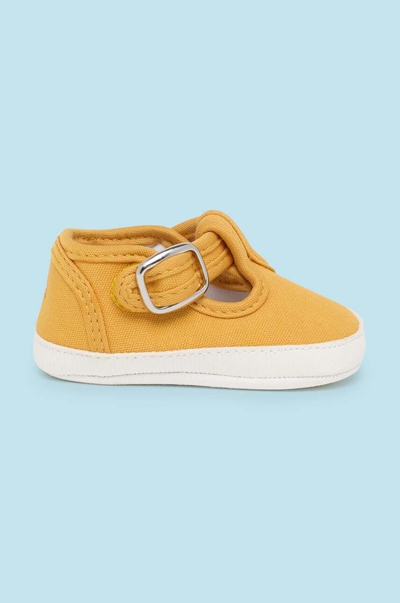 Mayoral Newborn buty niemowlęce 9731.1F.Newborn.PPYH żółty SS24