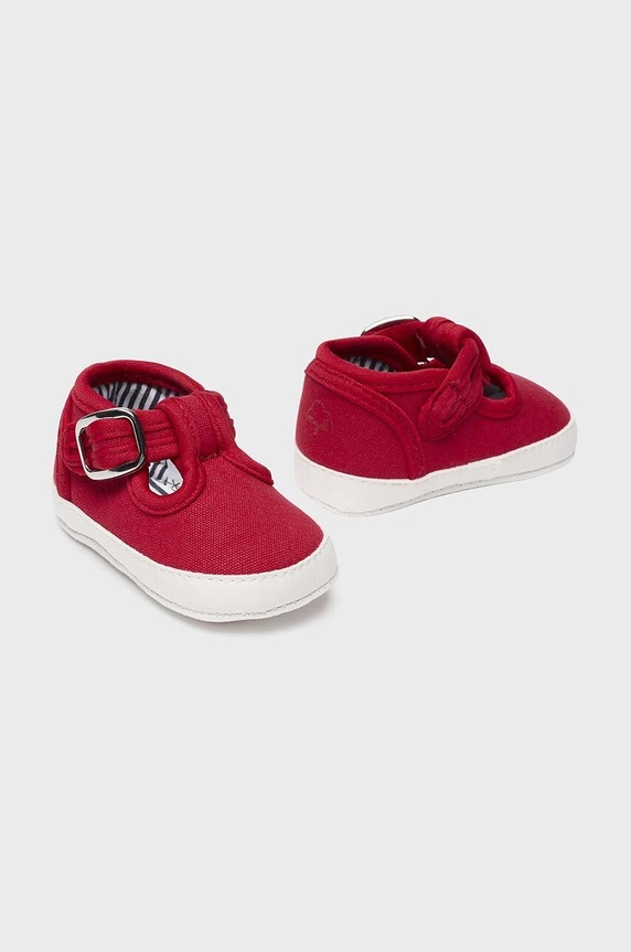 Chłopiec Mayoral Newborn buty niemowlęce 9731.1F.Newborn.PPYH czerwony