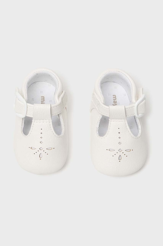 Chłopiec Mayoral Newborn buty niemowlęce 9737.1M.Newborn.PPYH biały