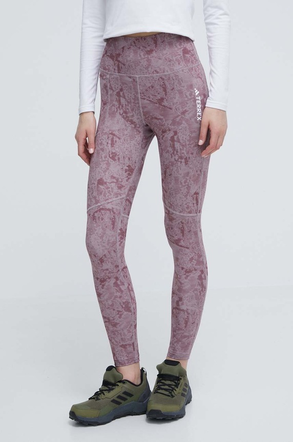 adidas TERREX leggins sport Multi tricotaj roz IP6874