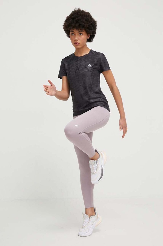 Bežecké legíny adidas Performance Daily Run IU1649 fialová SS24
