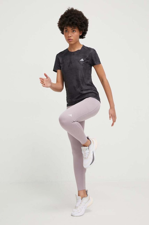 Bežecké legíny adidas Performance Daily Run IU1649 fialová SS24