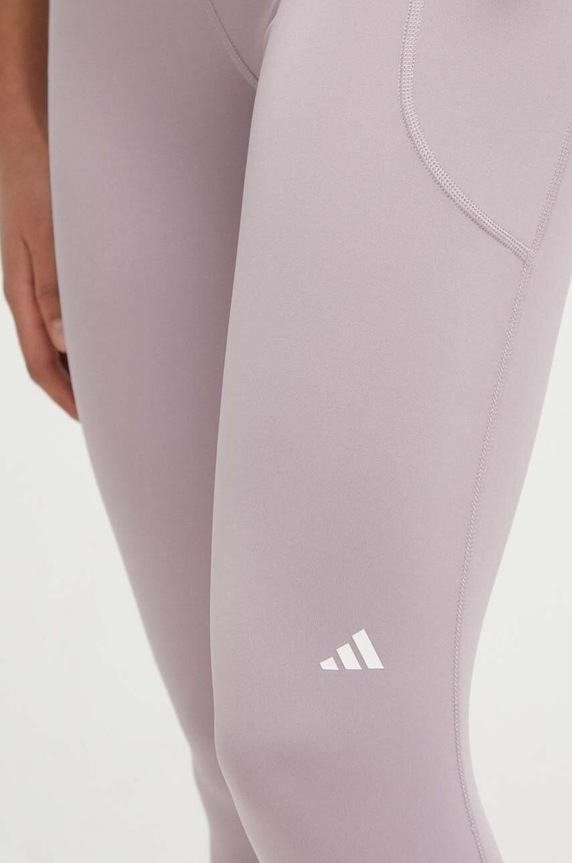 Bežecké legíny adidas Performance Daily Run fialová IU1649