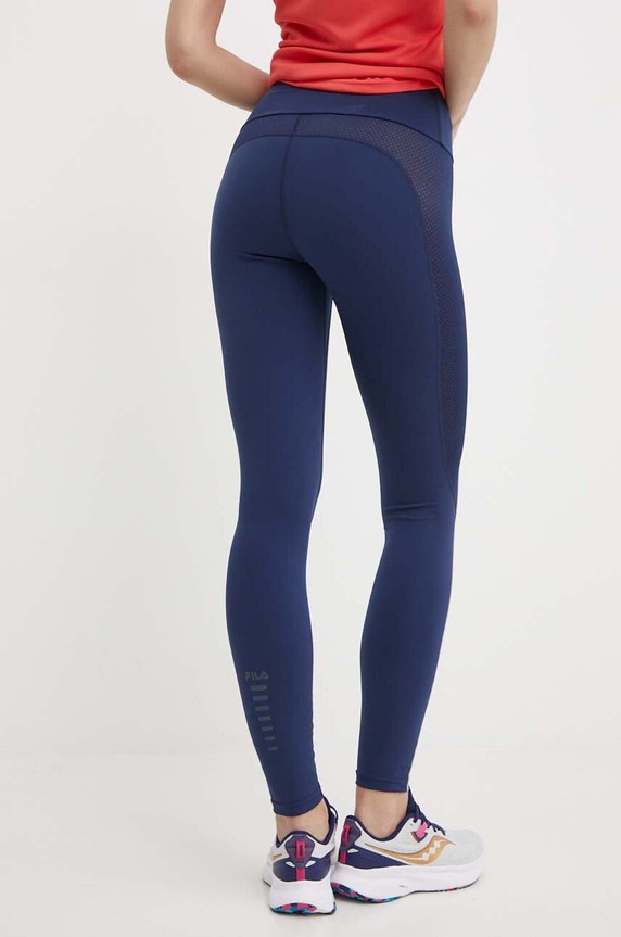 Îmbrăcăminte Fila leggins de alergare Riesi FAW0713 bleumarin