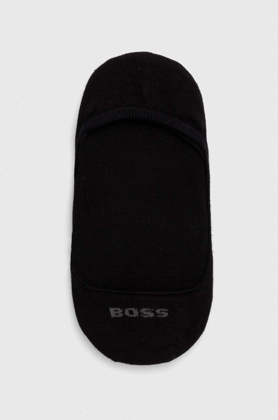 BOSS zokni 2 db rövid zokni fekete 50510770