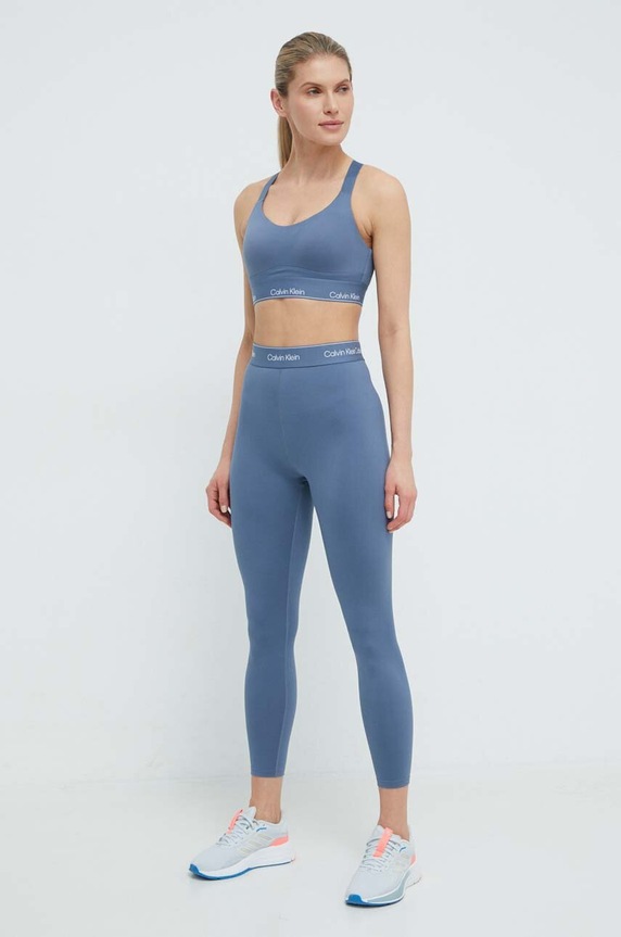 Tréningové legíny Calvin Klein Performance 00GWS4L633 modrá AW24