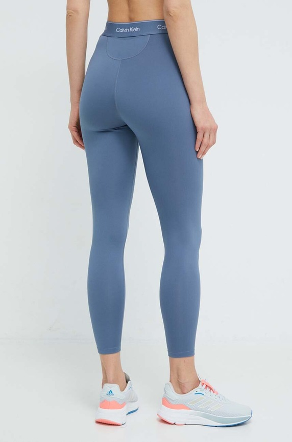 Oblečenie Tréningové legíny Calvin Klein Performance 00GWS4L633 modrá