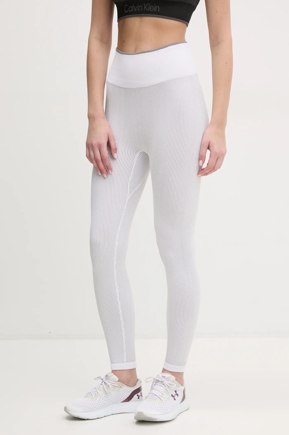 Κολάν προπόνησης Calvin Klein Performance με ελαστάν γκρί 00GWS4L643