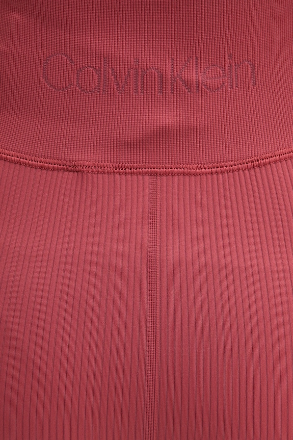 Calvin Klein Performance leggins de antrenament rosu 00GWS4L643