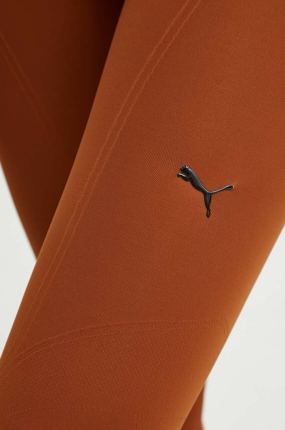 Puma leggins de antrenament Shapeluxe Seamless maro 524360