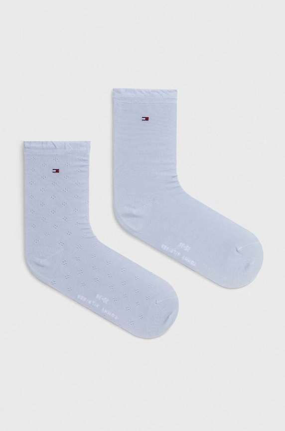 Tommy Hilfiger zokni 2 db hosszúszárú zokni kék 701227301
