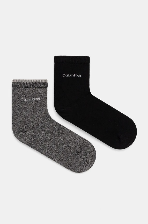 Чорапи Calvin Klein (2 чифта) чорапи черен 701229452
