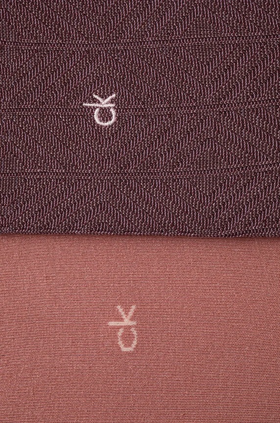 Calvin Klein skarpetki 2-pack 701230617 pomarańczowy AW24