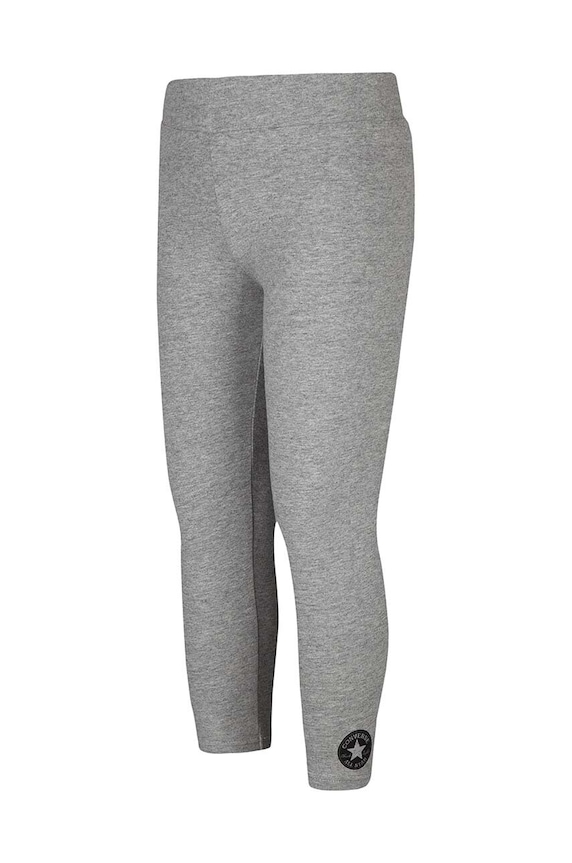 Converse legginsy dziecięce aplikacja szary 3CC984