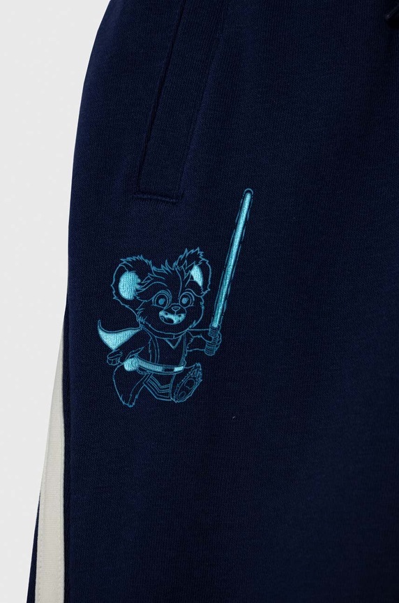 Dětské tepláky adidas IN7309 námořnická modř SS24