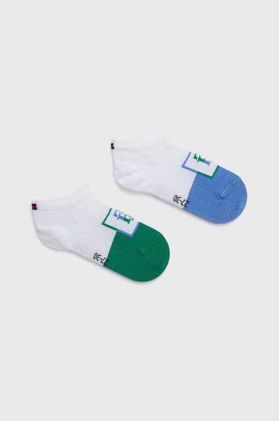 Tommy Hilfiger skarpetki dziecięce 2-pack skarpetki krótkie biały 701227323.PPYH