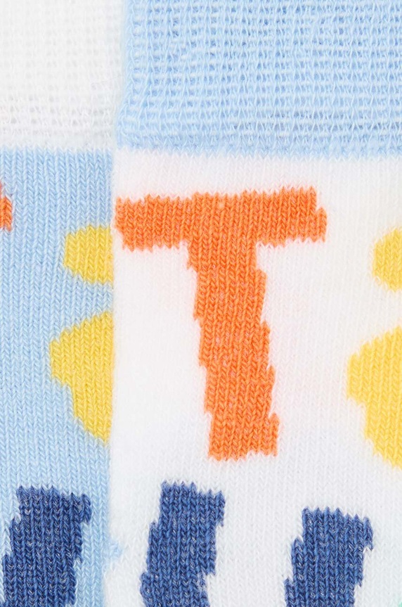 Băieți Tous sosete bebe 2-pack SSocks.2003 albastru