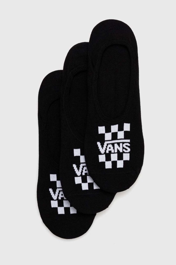 Vans skarpetki 3-pack skarpetki krótkie czarny VN000F11BLK1