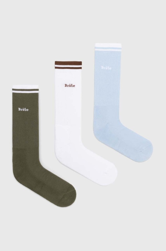 Drôle de Monsieur socks La Chaussette Drôle ankle socks multicolor D.SK100.CO024.MC