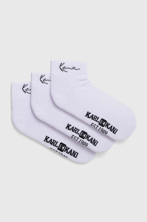 Шкарпетки Karl Kani 3-pack довгі шкарпетки білий 3002039