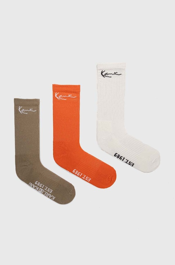 Karl Kani skarpetki 3-pack skarpetki długie multicolor 3013305