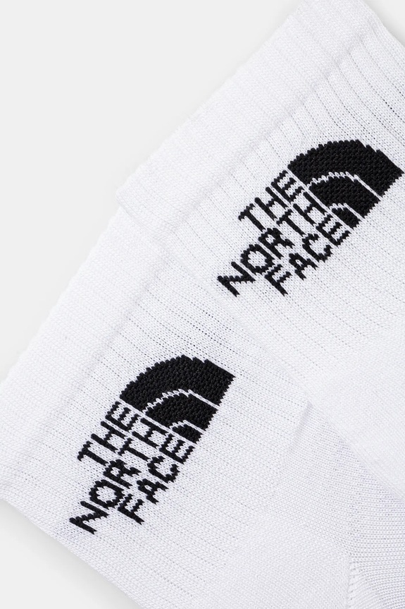 Nogavice The North Face 3-pack NF0A882GFN41 bela SS26