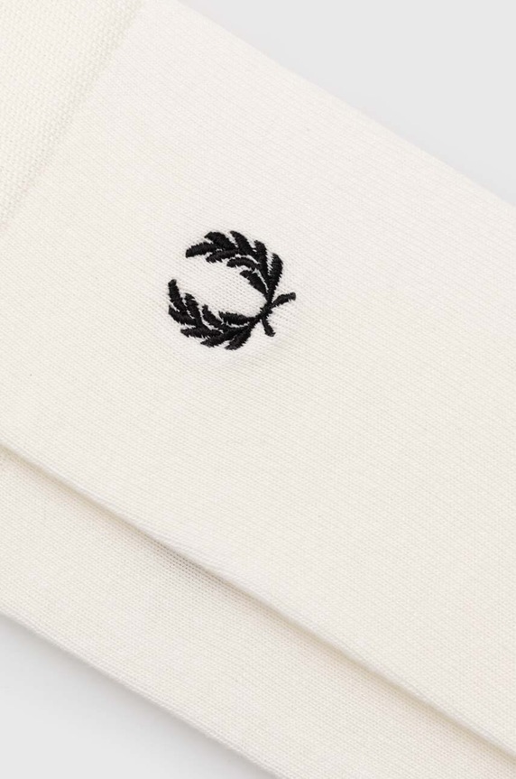 Fred Perry skarpetki Classic Laurel Wreath Sock C7135.L59 biały AW25