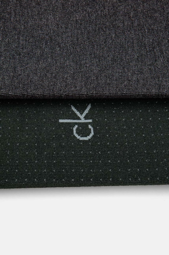 Ponožky Calvin Klein 2-pack 701229432 zelená AW24