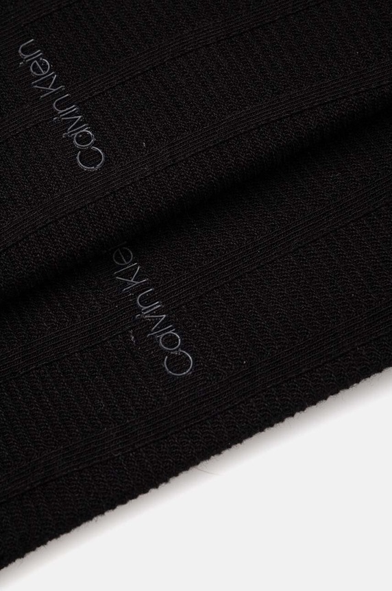 Ponožky Calvin Klein 2-pak 701229436 čierna NC24