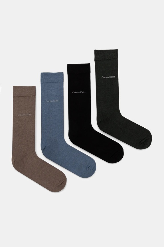 Calvin Klein skarpetki 4-pack skarpetki długie multicolor 701229429