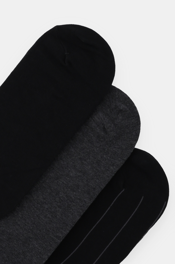 Ponožky Calvin Klein 3-pak 701230087 čierna AW24